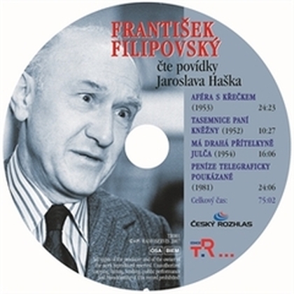 Audiokniha Povídky Jaroslava Haška - František Filipovský, Jaroslav Hašek