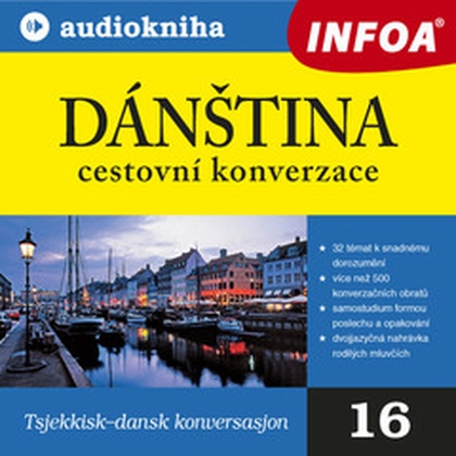 Audiokniha 16. Dánština - cestovní konverzace - Rodilí mluvčí, kolektiv autorů