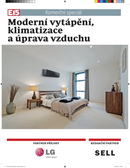 E-magazín E15, Moderní vytápění, klimatizace a úprava vzduchu, 26.9.2016 - Czech Media Invest