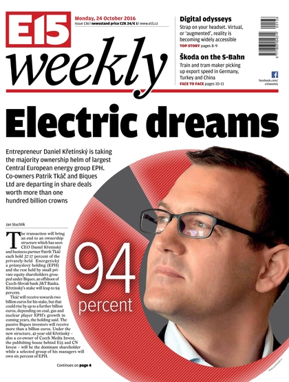 E-magazín E15 weekly 24. 10. - Czech Media Invest