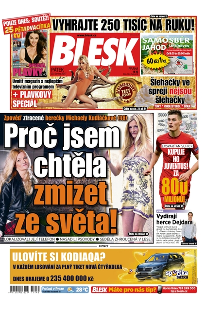 E-magazín Blesk - 23.6.2017 - CZECH NEWS CENTER a. s.