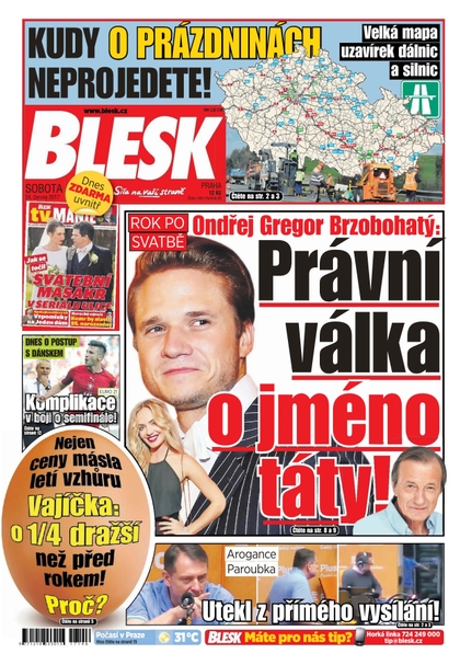 E-magazín Blesk - 24.6.2017 - CZECH NEWS CENTER a. s.