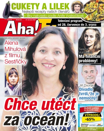 E-magazín AHA! Tv - 27.7.2017 - CZECH NEWS CENTER a. s.