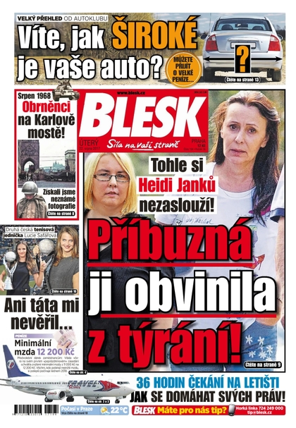 E-magazín Blesk - 22.8.2017 - CZECH NEWS CENTER a. s.