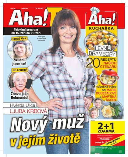 E-magazín AHA! Tv - 14.9.2017 - CZECH NEWS CENTER a. s.