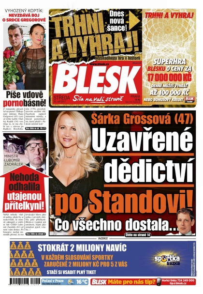 E-magazín Blesk - 20.9.2017 - CZECH NEWS CENTER a. s.