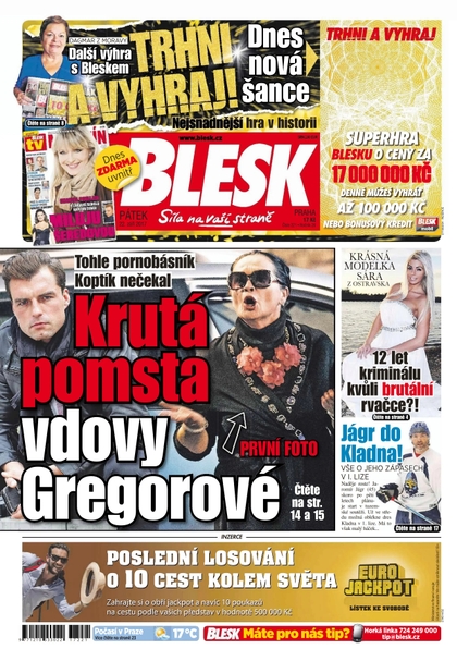 E-magazín Blesk - 22.9.2017 - CZECH NEWS CENTER a. s.