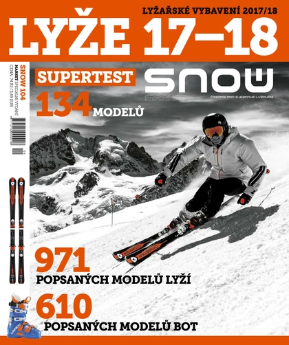 E-magazín SNOW 104  market - lyže a testy lyží 2017/18  - SLIM media s.r.o.