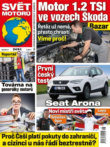 E-magazín Svět motorů - 6.11.2017 - CZECH NEWS CENTER a. s.