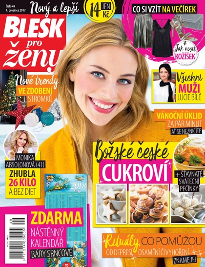 E-magazín Blesk pro ženy - 4.12.2017 - CZECH NEWS CENTER a. s.