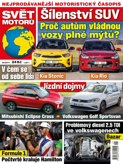 E-magazín Svět motorů - 4.12.2017 - CZECH NEWS CENTER a. s.