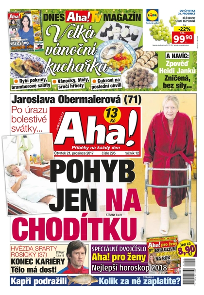 E-magazín AHA! - 21.12.2017 - CZECH NEWS CENTER a. s.
