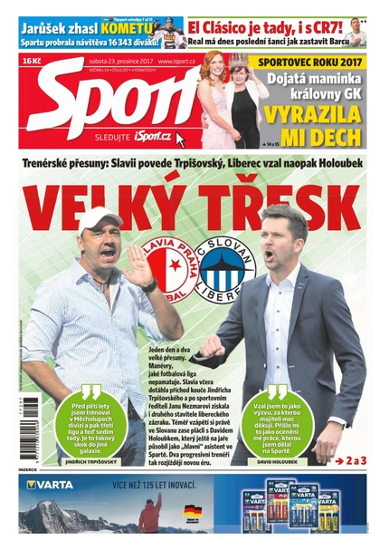 E-magazín Sport - 23.12.2017 - CZECH NEWS CENTER a. s.