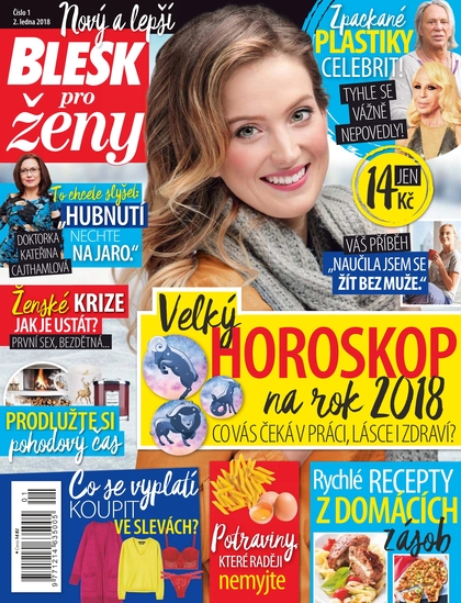 E-magazín Blesk pro ženy - 2.1.2018 - CZECH NEWS CENTER a. s.