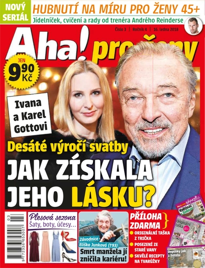E-magazín AHA! pro ženy - 16.1.2018 - CZECH NEWS CENTER a. s.
