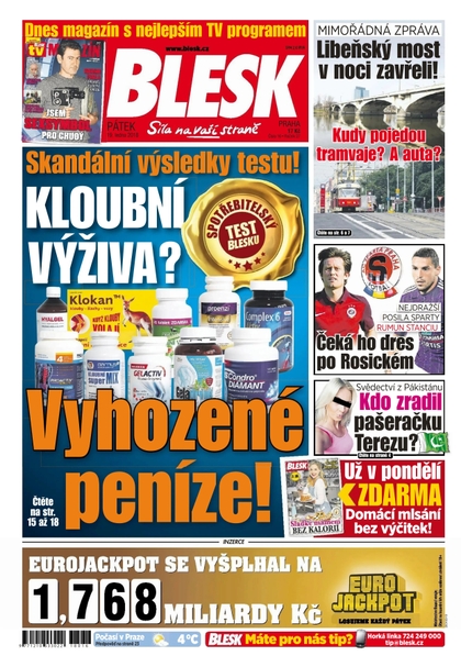 E-magazín Blesk - 19.1.2018 - CZECH NEWS CENTER a. s.