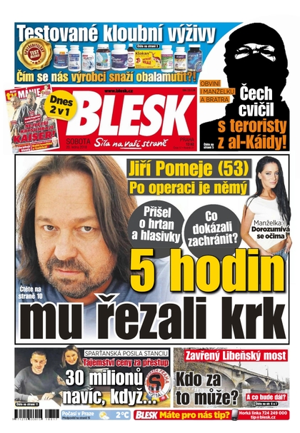 E-magazín Blesk - 20.1.2018 - CZECH NEWS CENTER a. s.