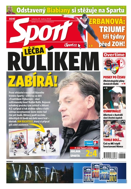 E-magazín Sport - 20.1.2018 - CZECH NEWS CENTER a. s.