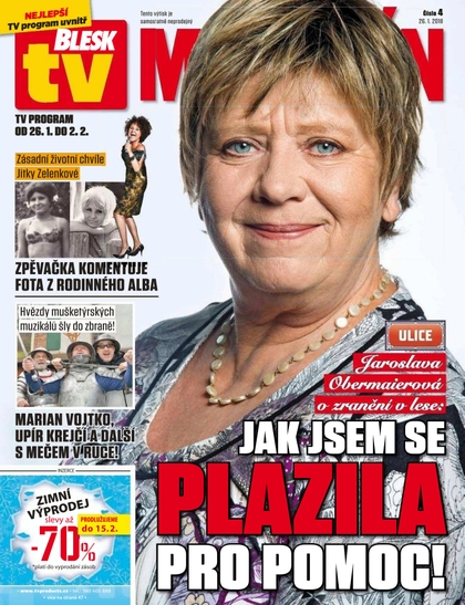E-magazín Blesk Tv magazín - 26.1.2018 - CZECH NEWS CENTER a. s.
