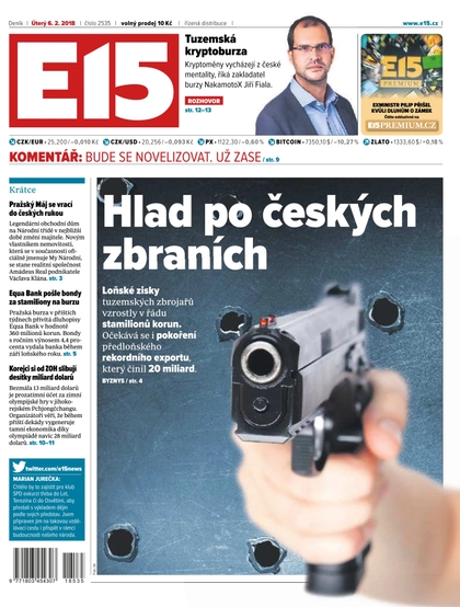 E-magazín E15 - 6.2.2018 - CZECH NEWS CENTER a. s.