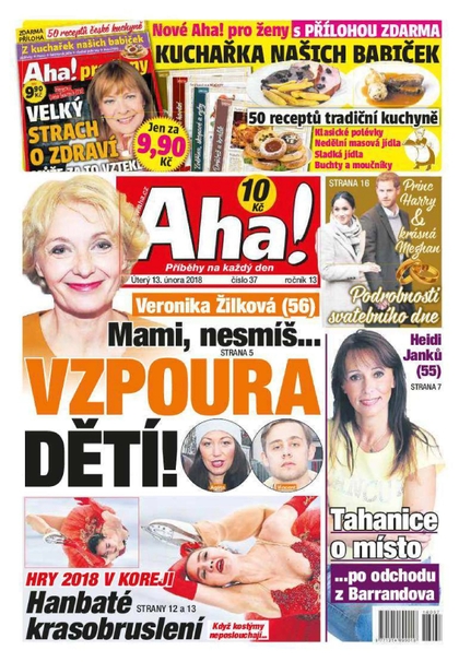 E-magazín AHA! - 13.2.2018 - CZECH NEWS CENTER a. s.