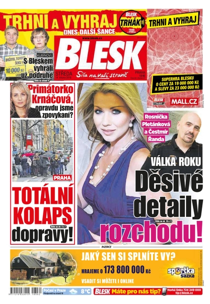 E-magazín Blesk - 14.3.2018 - CZECH NEWS CENTER a. s.