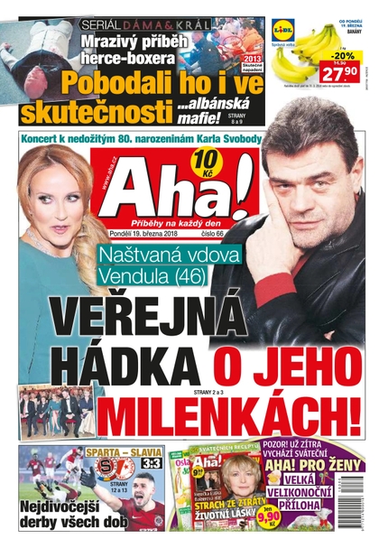 E-magazín AHA! - 19.3.2018 - CZECH NEWS CENTER a. s.
