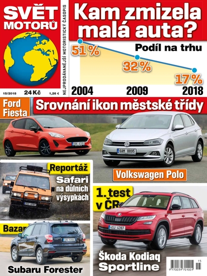 E-magazín Svět motorů - 9.4.2018 - CZECH NEWS CENTER a. s.