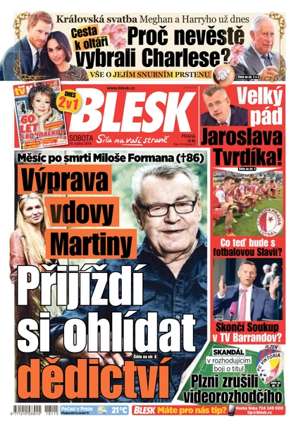 E-magazín Blesk - 19.5.2018 - CZECH NEWS CENTER a. s.