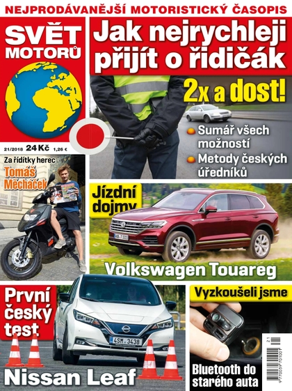 E-magazín Svět motorů - 21/2018 - CZECH NEWS CENTER a. s.