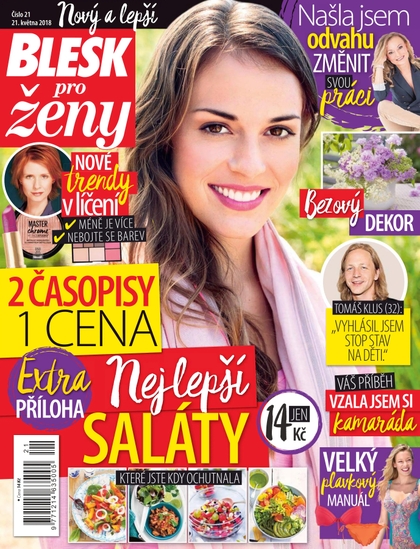 E-magazín Blesk pro ženy - 21.5.2018 - CZECH NEWS CENTER a. s.