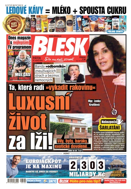 E-magazín Blesk - 25.5.2018 - CZECH NEWS CENTER a. s.