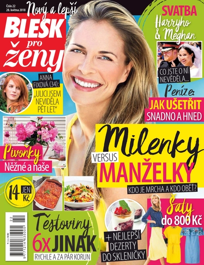 E-magazín Blesk pro ženy - 28.5.2018 - CZECH NEWS CENTER a. s.