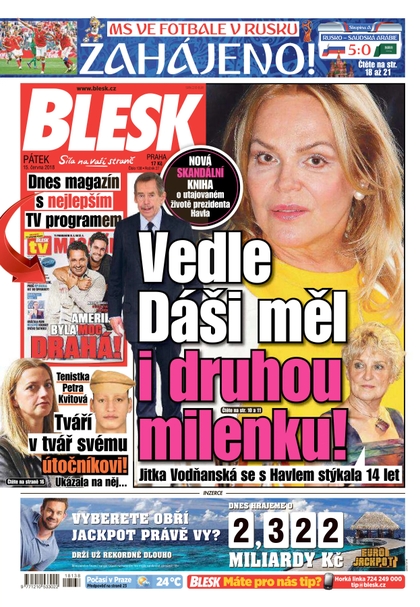 E-magazín Blesk - 15.6.2018 - CZECH NEWS CENTER a. s.