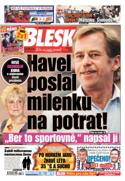 E-magazín Blesk - 16.6.2018 - CZECH NEWS CENTER a. s.
