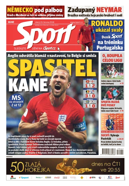 E-magazín Sport - 19.6.2018 - CZECH NEWS CENTER a. s.