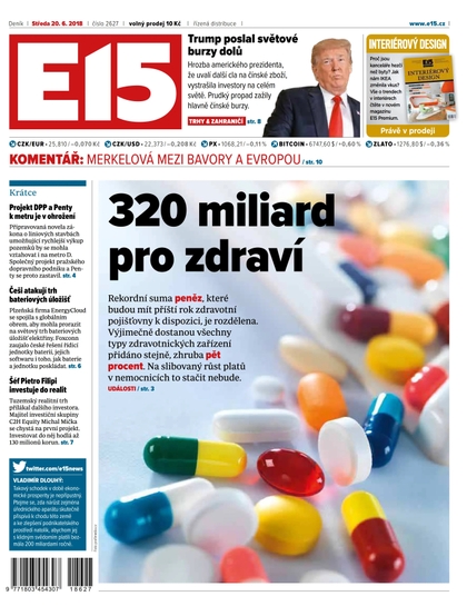 E-magazín E15 - 20.6.2018 - CZECH NEWS CENTER a. s.