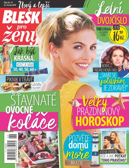 E-magazín Blesk pro ženy - 25.6.2018 - CZECH NEWS CENTER a. s.