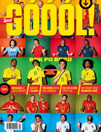 E-magazín Sport Goool! - 07/2018 - CZECH NEWS CENTER a. s.