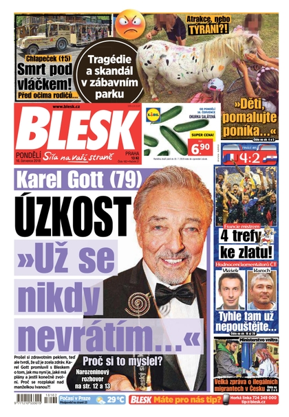 E-magazín Blesk - 16.7.2018 - CZECH NEWS CENTER a. s.