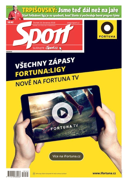 E-magazín Sport - 19.7.2018 - CZECH NEWS CENTER a. s.