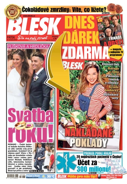 E-magazín Blesk - 20.7.2018 - CZECH NEWS CENTER a. s.