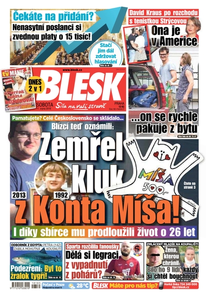 E-magazín Blesk - 11.8.2018 - CZECH NEWS CENTER a. s.