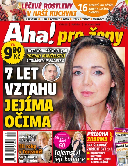 E-magazín AHA! pro ženy - 33/2018 - CZECH NEWS CENTER a. s.