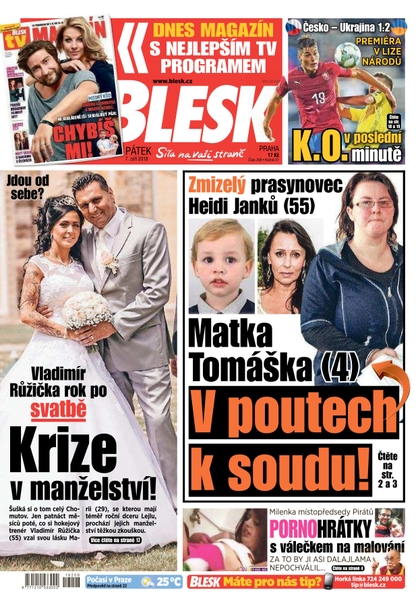 E-magazín Blesk - 7.9.2018 - CZECH NEWS CENTER a. s.