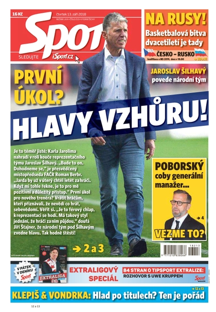 E-magazín Sport - 13.9.2018 - CZECH NEWS CENTER a. s.