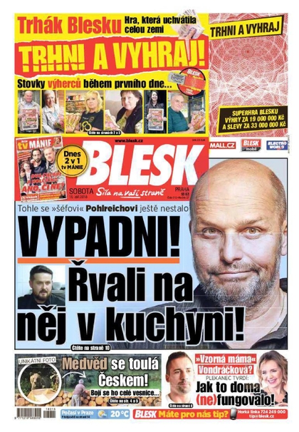 E-magazín Blesk - 15.9.2018 - CZECH NEWS CENTER a. s.