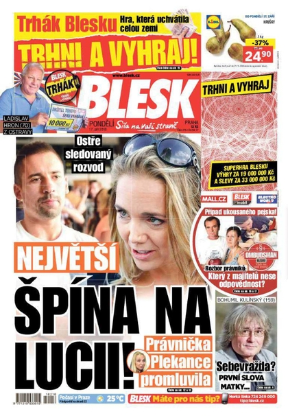 E-magazín Blesk - 17.9.2018 - CZECH NEWS CENTER a. s.