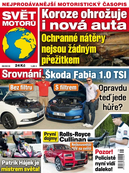 E-magazín Svět motorů - 38/2018 - CZECH NEWS CENTER a. s.