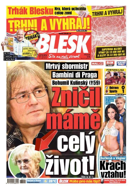 E-magazín Blesk - 18.9.2018 - CZECH NEWS CENTER a. s.